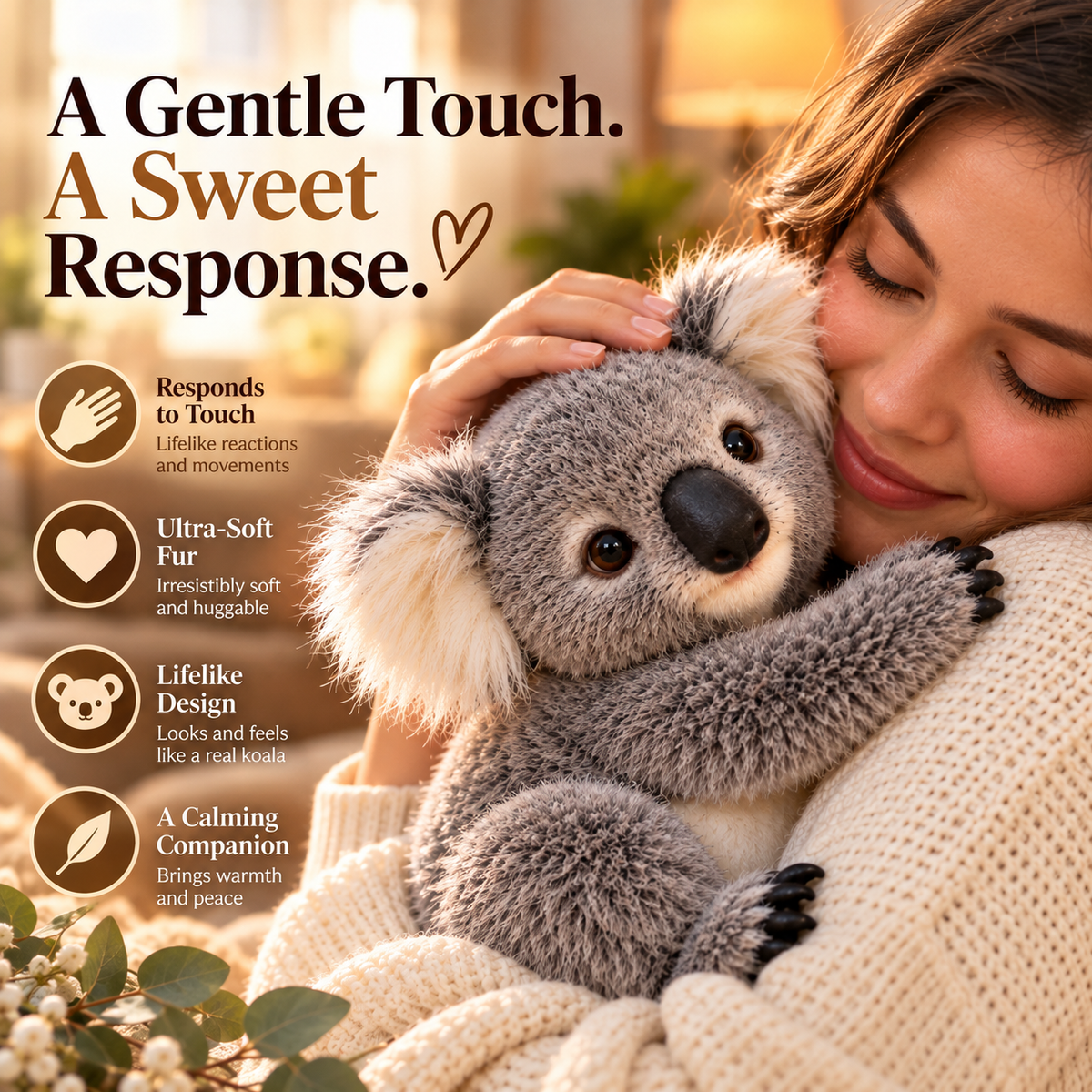 🐨❤️ KoalaPal™ – Huggable Koala Companion | A Little Friend to Hold Close