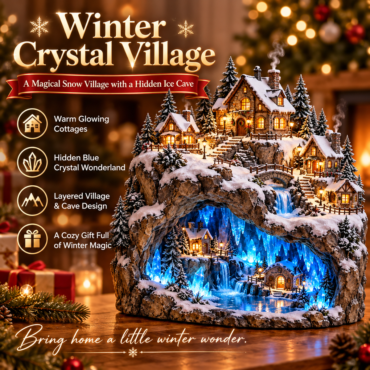 ❄️ Hidden Winter Village — There’s More Beneath the Snow ✨