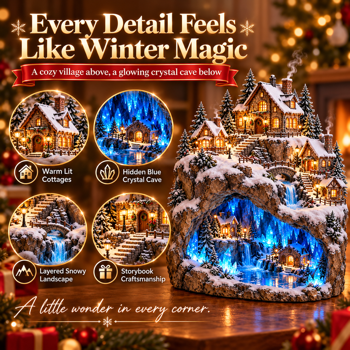 ❄️ Hidden Winter Village — There’s More Beneath the Snow ✨
