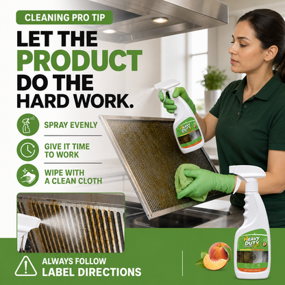 🧽 Duty Kitchen Degreaser Spray – Cut Tough Grease Fast ✨