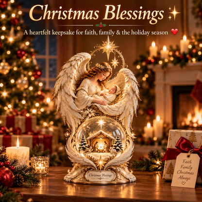 ✝️ Bring the Holy Night Home – Heavenly Noel Nativity Light