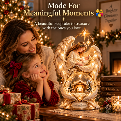 ✝️ Bring the Holy Night Home – Heavenly Noel Nativity Light