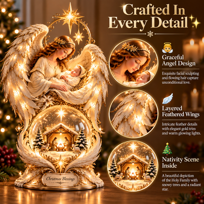 ✝️ Bring the Holy Night Home – Heavenly Noel Nativity Light