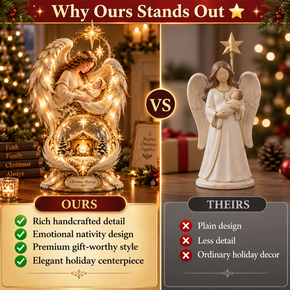 ✝️ Bring the Holy Night Home – Heavenly Noel Nativity Light
