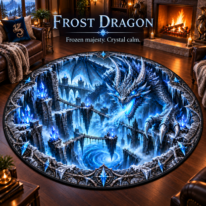 🐲 Legendary Dragon 3D Illusion Rug — Bring an Epic Realm Home