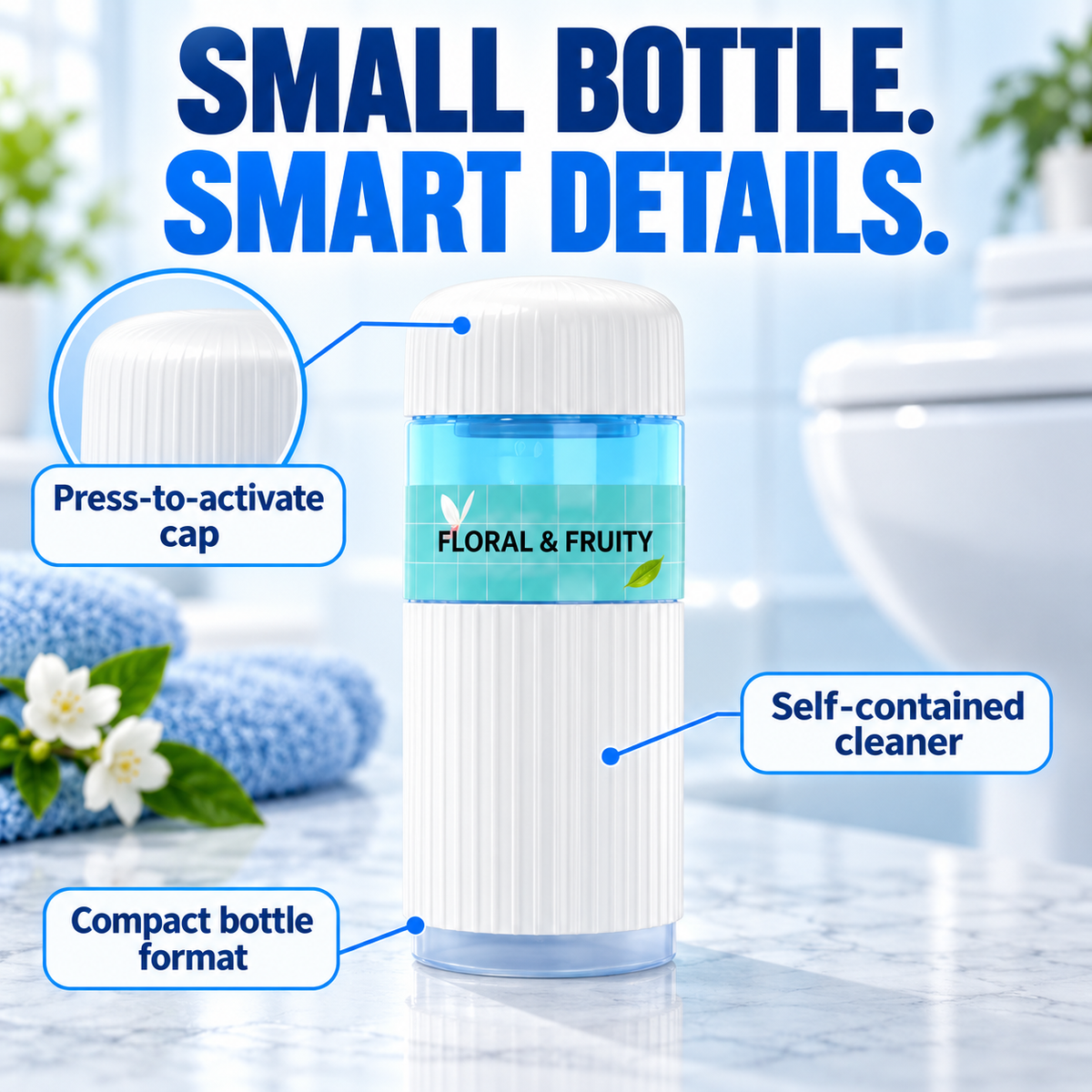 🚽 Automatic Toilet Tank Cleaner – Freshness with Every Flush 💧 (3-Pack)