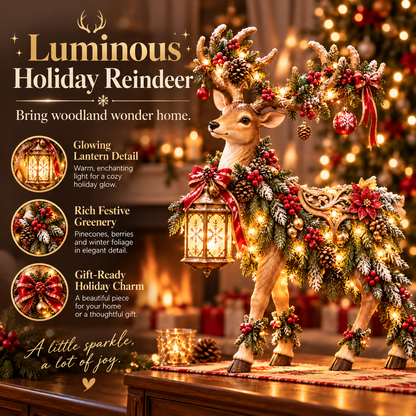 ✨ Enchanted Christmas Lantern Figurines — Bring Warmth, Wonder & Holiday Magic Home 🎄