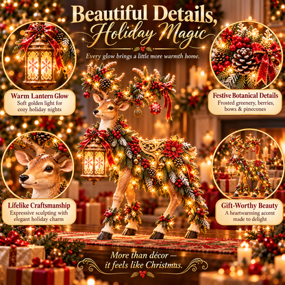 ✨ Enchanted Christmas Lantern Figurines — Bring Warmth, Wonder & Holiday Magic Home 🎄