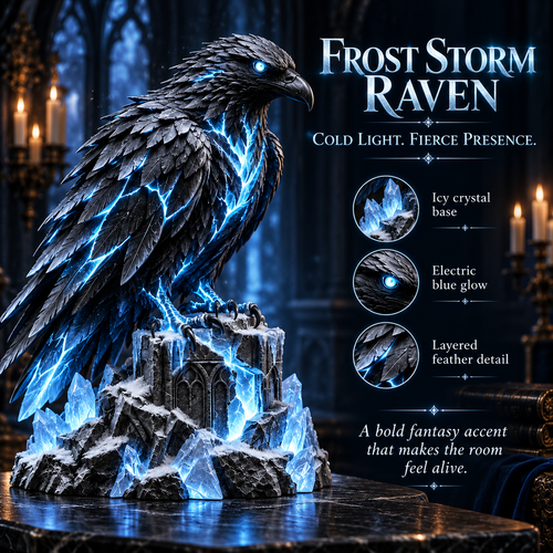 ⚡Arcane Guardians Lighted Fantasy Statues — Bring Legendary Power Home 🔥