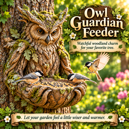 🌿 Woodland Guardian Bird Feeder Collection — Bring Storybook Magic to Your Garden 🐦