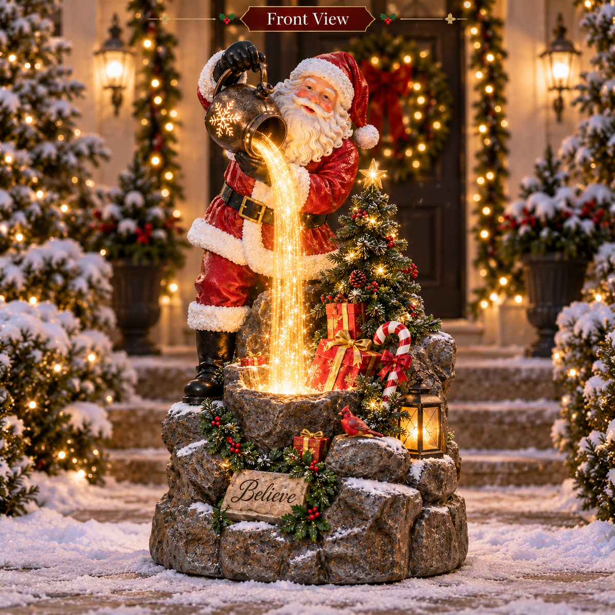 🎅 Santa’s Magic Pour™ – Cascading Christmas Light Display