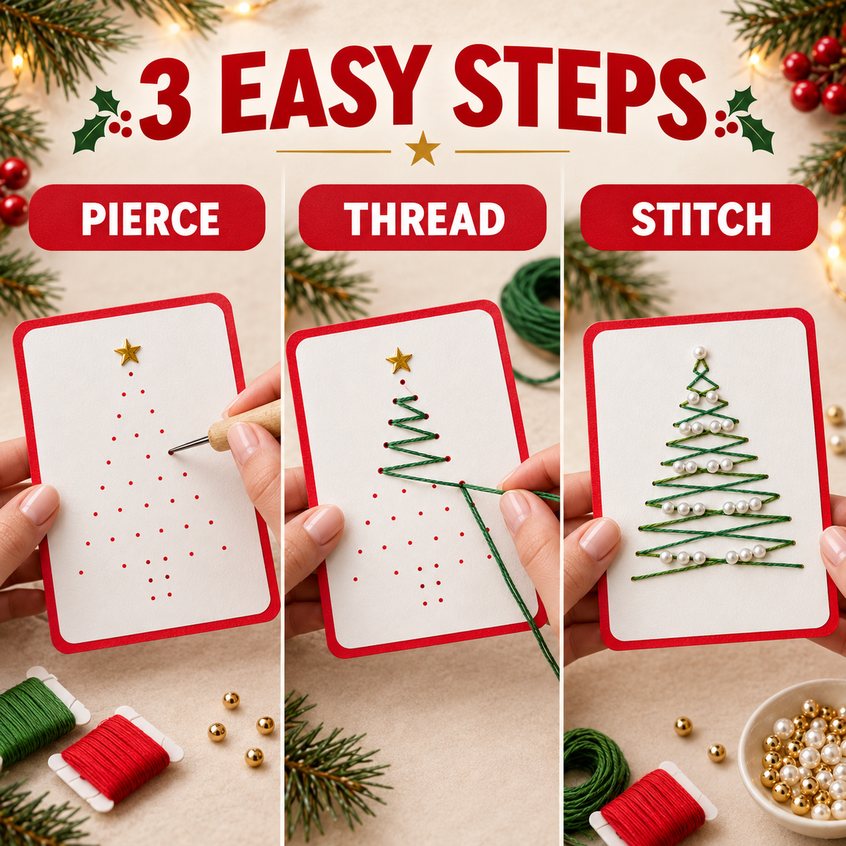 🎄Last Day 50% OFF - Merry & Bright Christmas DIY Kit
