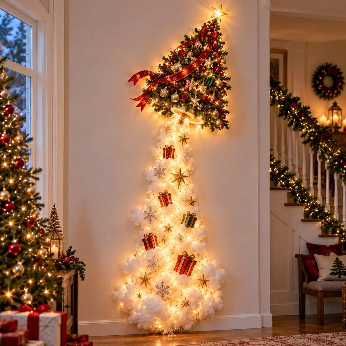 ✨Christmas Magic Trail Wall Light - A Little Christmas Magic, Right on Your Wall