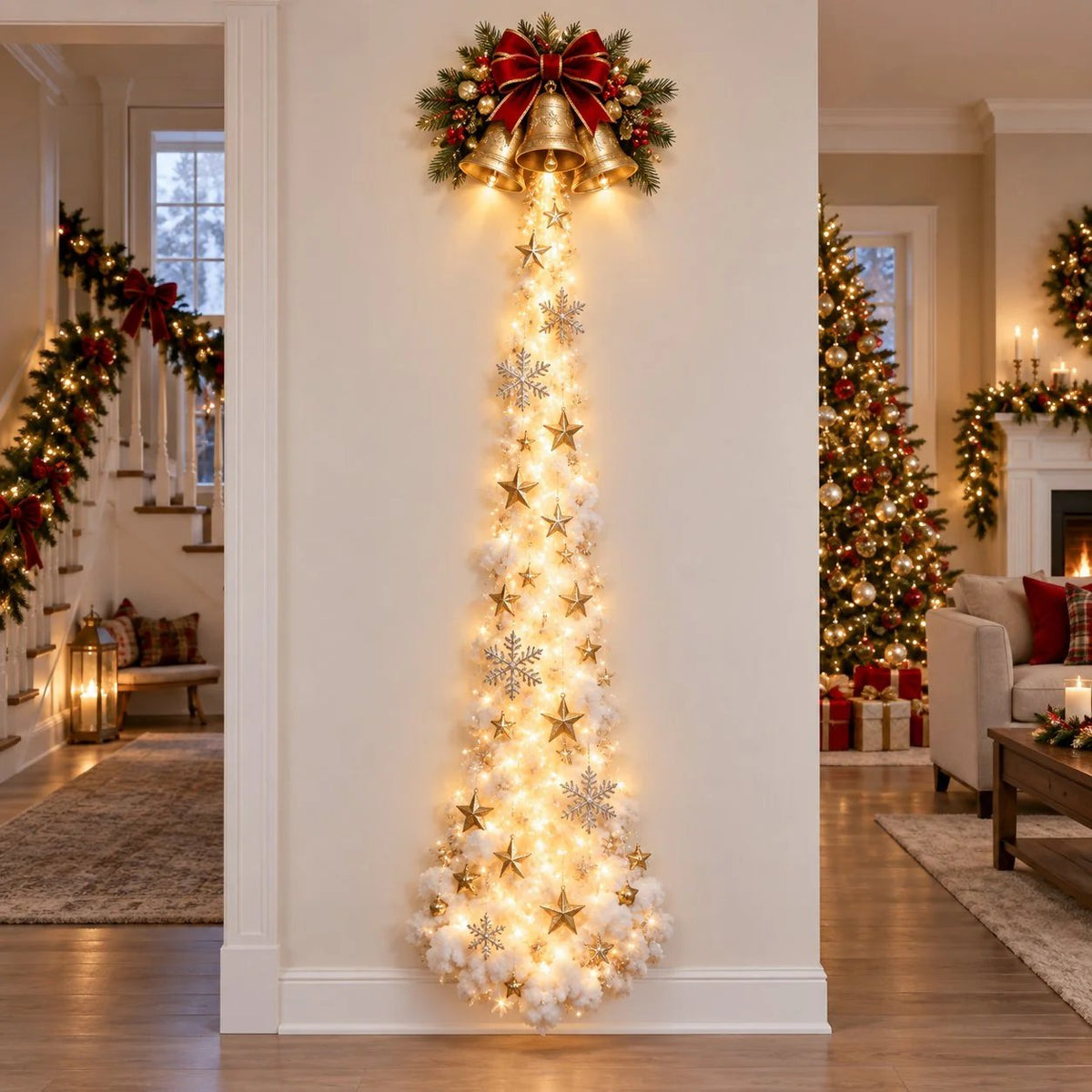 ✨Christmas Magic Trail Wall Light - A Little Christmas Magic, Right on Your Wall