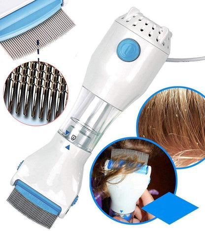 🧼 LiceLift Pro™ Electric Lice Removal Comb – Comb, Capture & Dispose