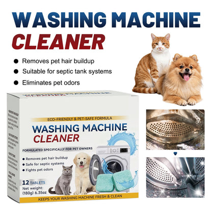 🔥🔥 Powerful Washer Deep Cleaner Tablets – Eliminate Hidden Bacteria & Bad Smells Fast