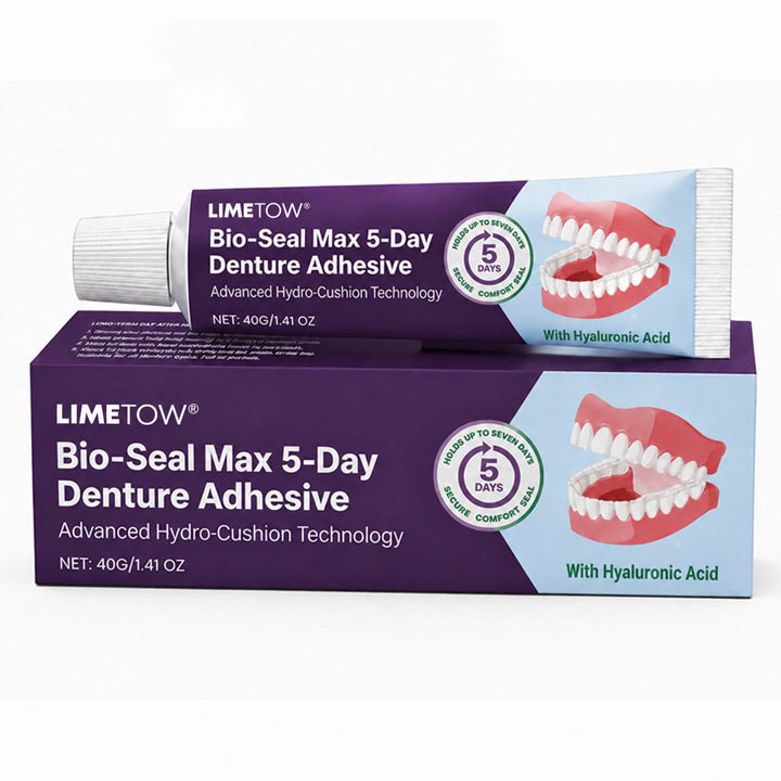🔥100K+ SOLD🔥Zavrlysell® Bio-Seal Max 5-Day Denture Adhesive🦷💙