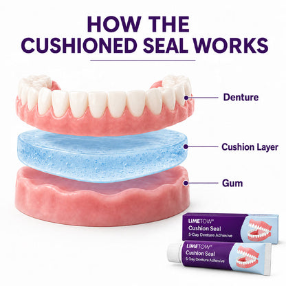 🔥100K+ SOLD🔥Zavrlysell® Bio-Seal Max 5-Day Denture Adhesive🦷💙