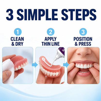 🔥100K+ SOLD🔥Zavrlysell® Bio-Seal Max 5-Day Denture Adhesive🦷💙