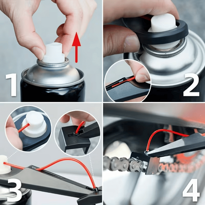 🏍️ ChainMate Pro™ – Precision Motorcycle Chain Lubrication Tool