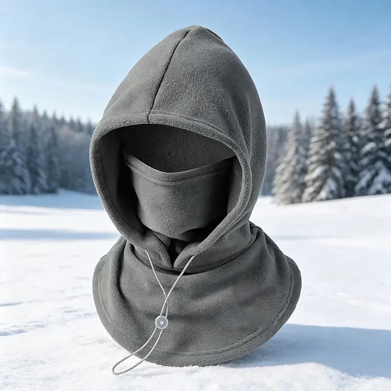🥶 Fleece Balaclava Hood – Full Face & Neck Winter Protection for Outdoor Adventures(✨Buy 3 Free Shipping)