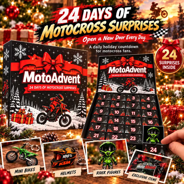 (🎁Last Day 49% OFF)🏍️Motocross Advent Calendar | 24 Days of Rider Themed Gifts