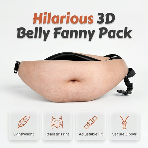 Fanny Pack & 3D Beer Belly Waist Pack