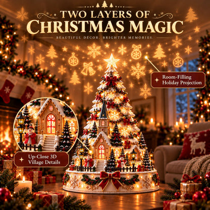 ✨️Christmas Hot Sale🎄Zavrlysell™ Christmas Village Lightscape Tree