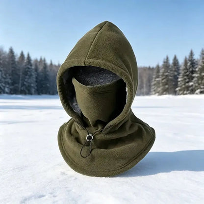 🥶 Fleece Balaclava Hood – Full Face & Neck Winter Protection for Outdoor Adventures(✨Buy 3 Free Shipping)