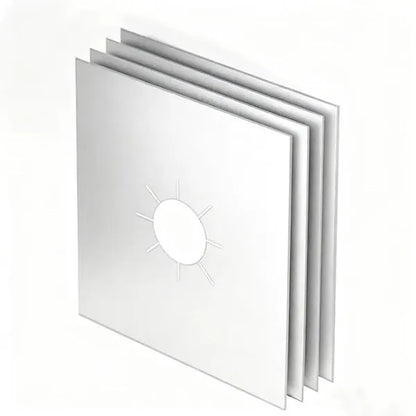 📢📢50% OFF !!⏰🎉 2026 Sale — Over 21,000 Sold! 🥘 Reusable Gas Stove Burner Liners♻️ (Set of 4)