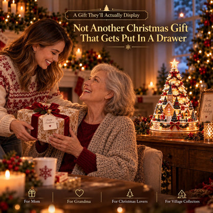 ✨️Christmas Hot Sale🎄Zavrlysell™ Christmas Village Lightscape Tree