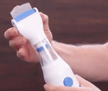 🧼 LiceLift Pro™ Electric Lice Removal Comb – Comb, Capture & Dispose