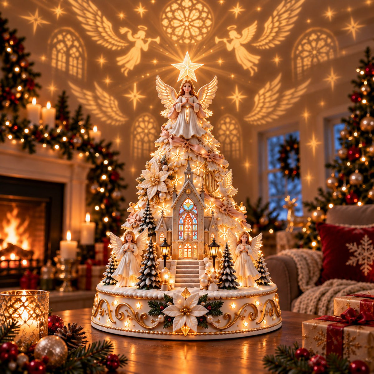 ✨️Christmas Hot Sale🎄Zavrlysell™ Christmas Village Lightscape Tree