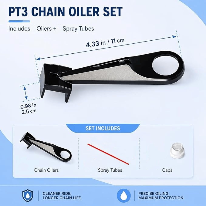 🏍️ ChainMate Pro™ – Precision Motorcycle Chain Lubrication Tool