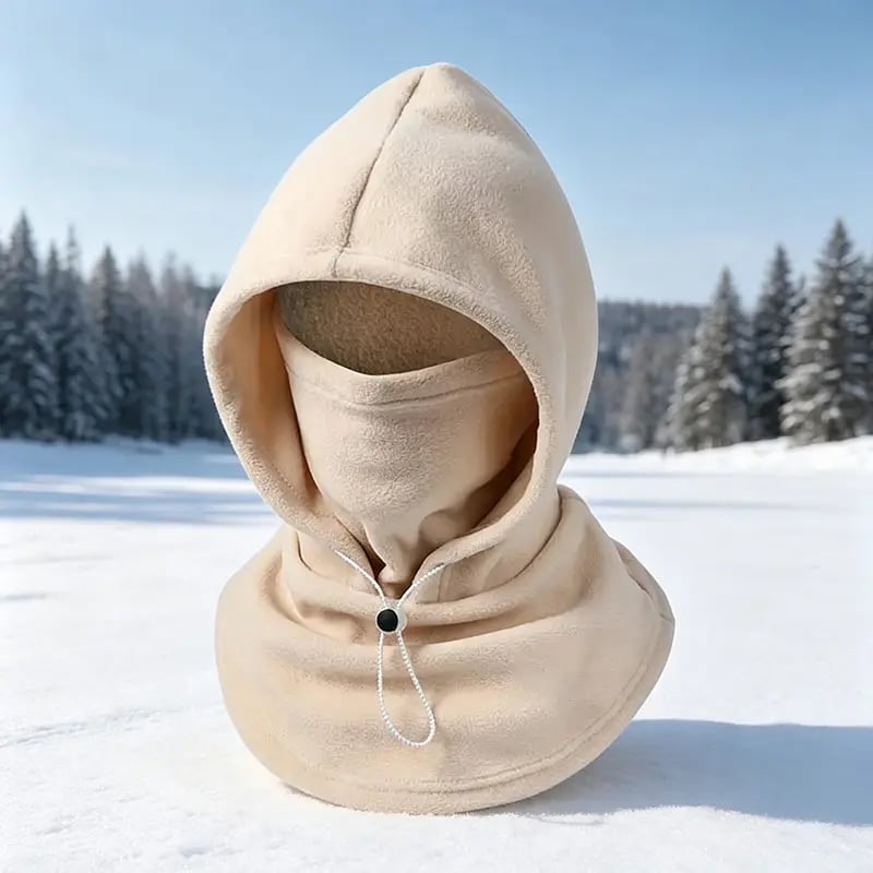 🥶 Fleece Balaclava Hood – Full Face & Neck Winter Protection for Outdoor Adventures(✨Buy 3 Free Shipping)