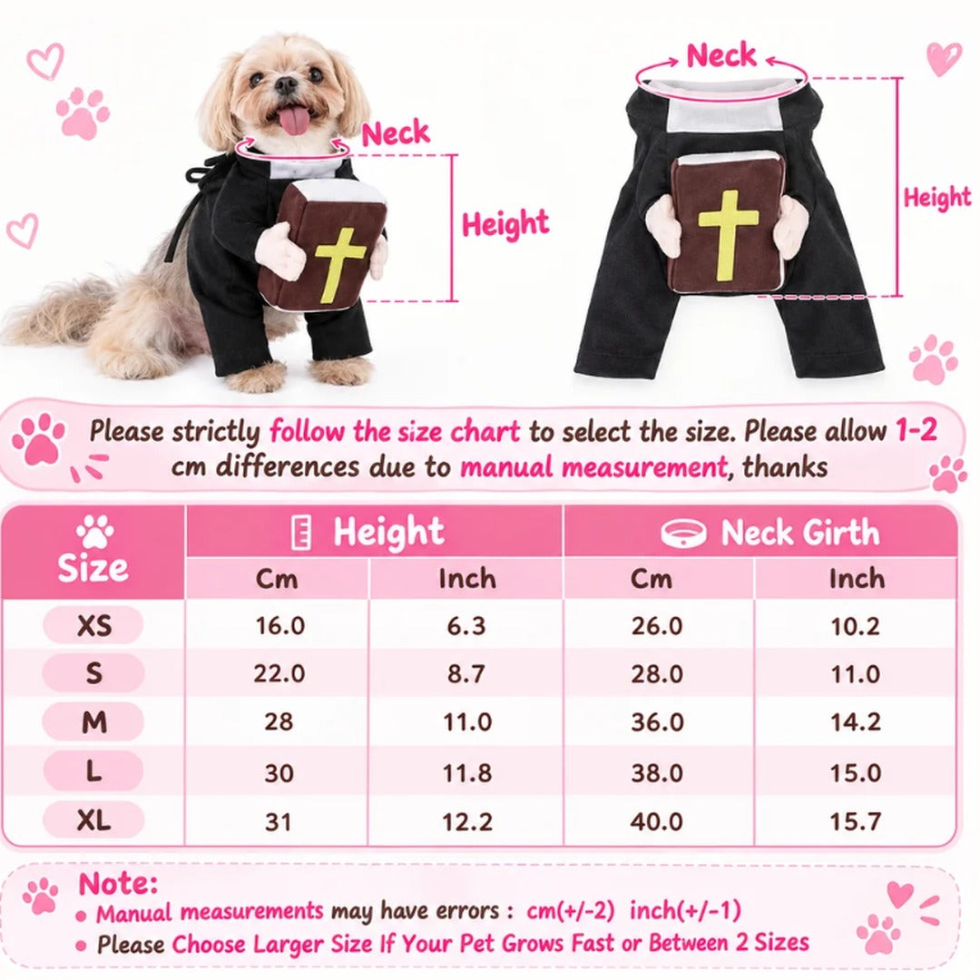 🎃 Holy Howl-o-Ween™ Pet Costume Collection – 3 Hilarious Halloween Looks for Cats & Small Dogs