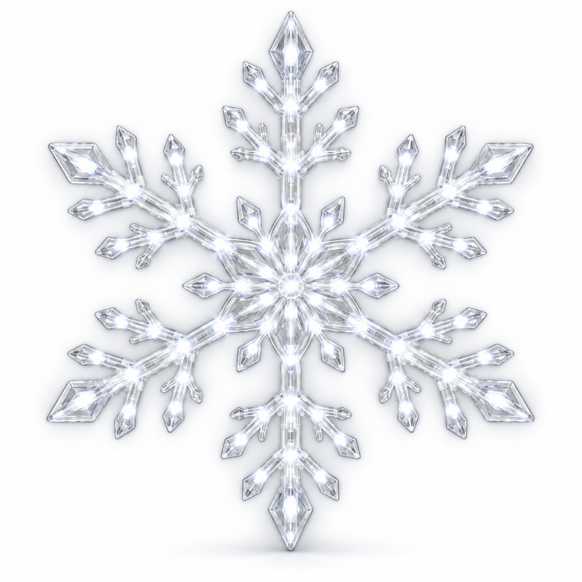 🎅🎄 Christmas Sale 49% OFF❄️LED Snowflake Wall Light Set – Remote-Controlled Christmas Winter Decor