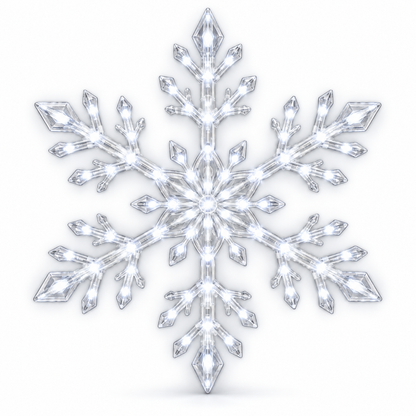 🎅🎄 Christmas Sale 49% OFF❄️LED Snowflake Wall Light Set – Remote-Controlled Christmas Winter Decor