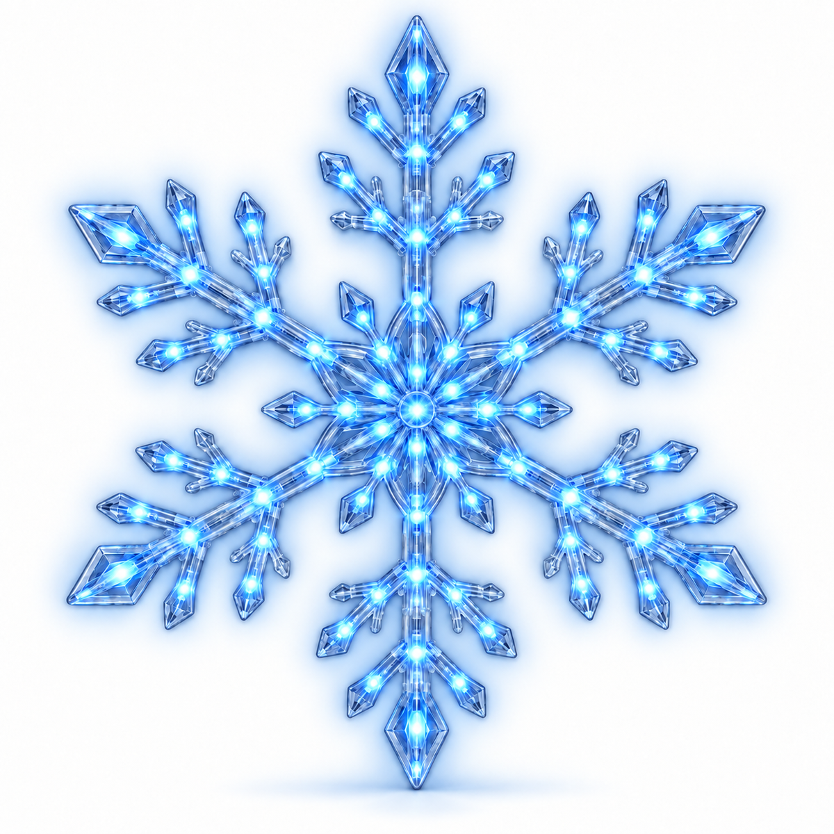 🎄 Christmas Sale 49% OFF❄️LED Snowflake Wall Light Set – Remote-Controlled Christmas Winter Decor