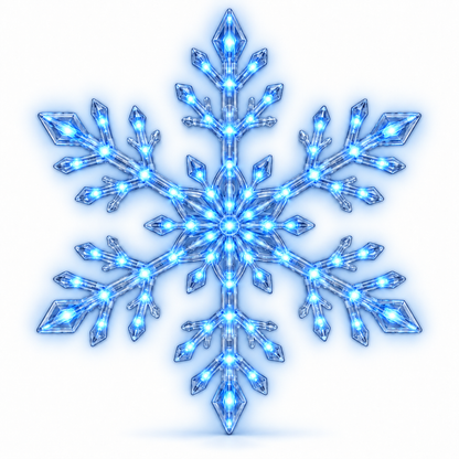 🎅🎄 Christmas Sale 49% OFF❄️LED Snowflake Wall Light Set – Remote-Controlled Christmas Winter Decor