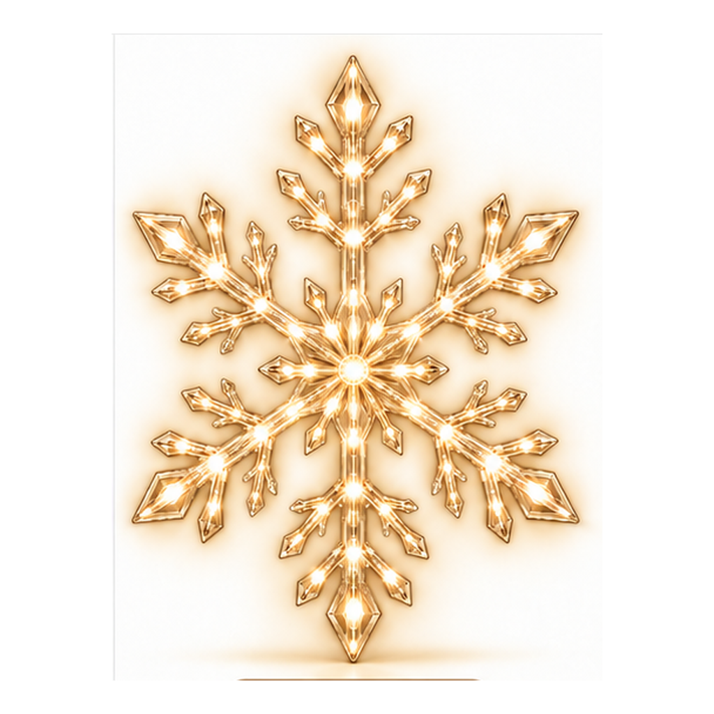 🎅🎄 Christmas Sale 49% OFF❄️LED Snowflake Wall Light Set – Remote-Controlled Christmas Winter Decor