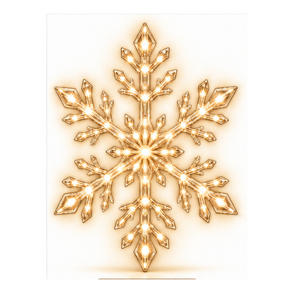 🎅🎄 Christmas Sale 49% OFF❄️LED Snowflake Wall Light Set – Remote-Controlled Christmas Winter Decor
