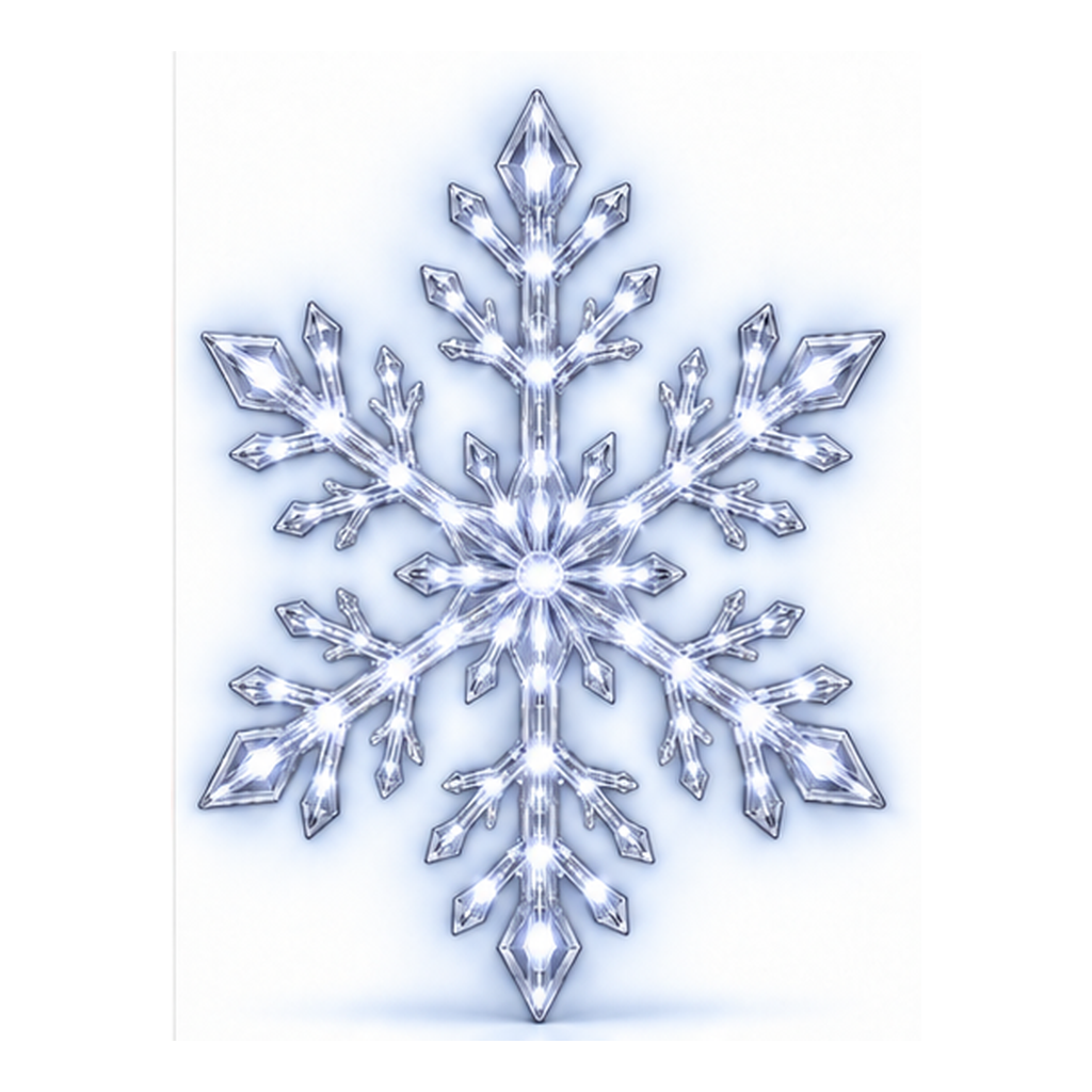 🎅🎄 Christmas Sale 49% OFF❄️LED Snowflake Wall Light Set – Remote-Controlled Christmas Winter Decor