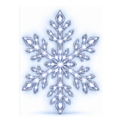 🎅🎄 Christmas Sale 49% OFF❄️LED Snowflake Wall Light Set – Remote-Controlled Christmas Winter Decor