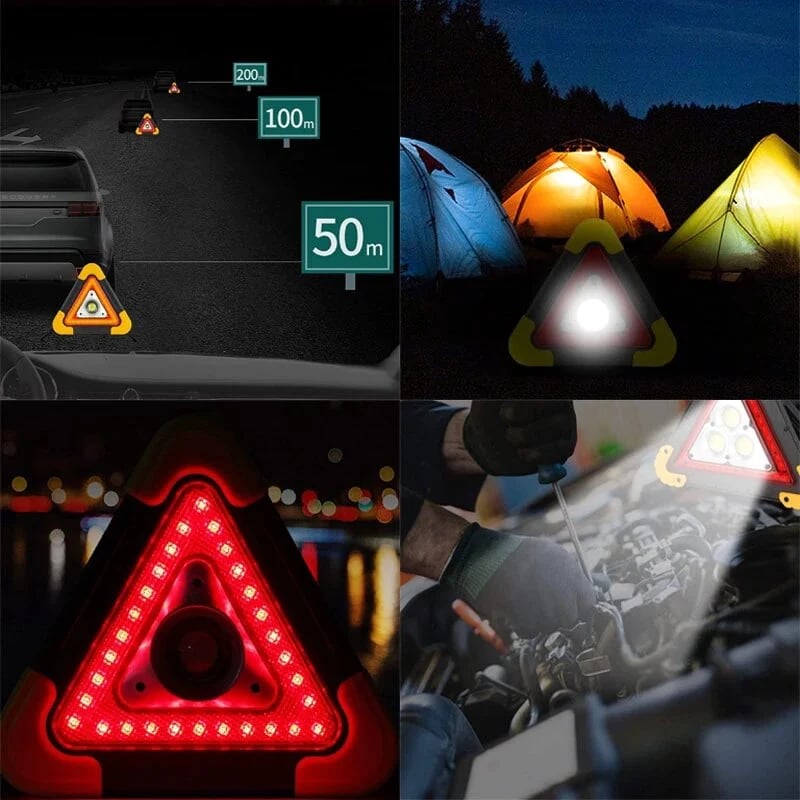 🥳2026 HOT SALE🥳💞50K+ SOLD!💥☀️🚨 Don‘t Just Warn, Be Prepared. 3-in-1 Emergency Tool – Light, Charger, Safety. Half Price! 💡📱