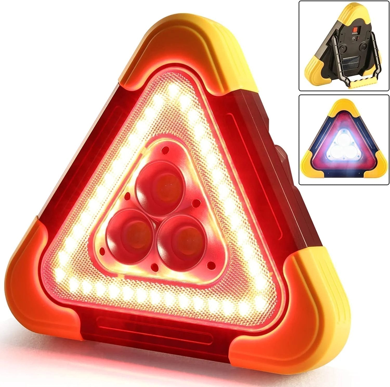 🥳2026 HOT SALE🥳💞50K+ SOLD!💥☀️🚨 Don‘t Just Warn, Be Prepared. 3-in-1 Emergency Tool – Light, Charger, Safety. Half Price! 💡📱