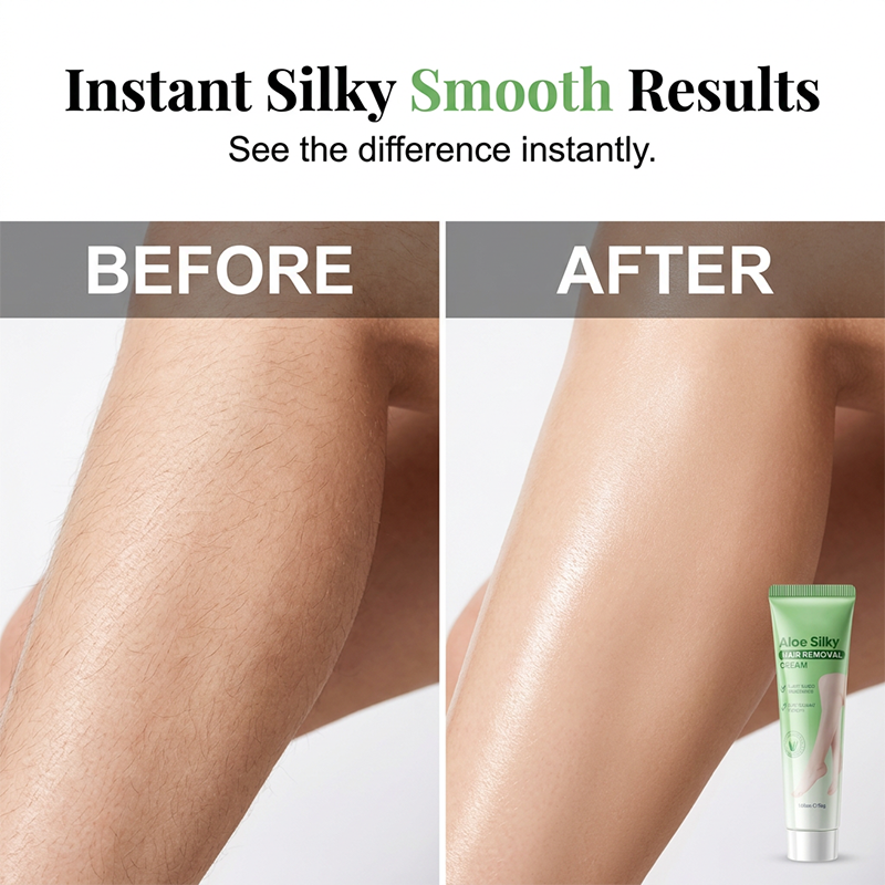 🔥🎁Gentle Aloe Vera Hair Removal Cream💖