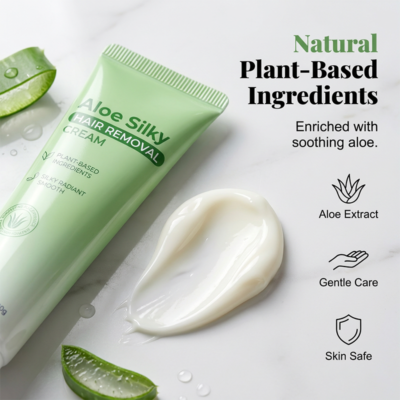 🔥🎁Gentle Aloe Vera Hair Removal Cream💖