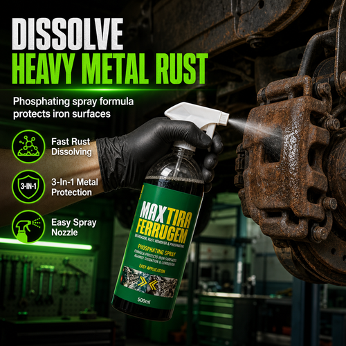 🔧 💨 3 in 1 Rust Remover & Phosphating Agent – Degrease, Remove Rust, Anti-Rust ✨